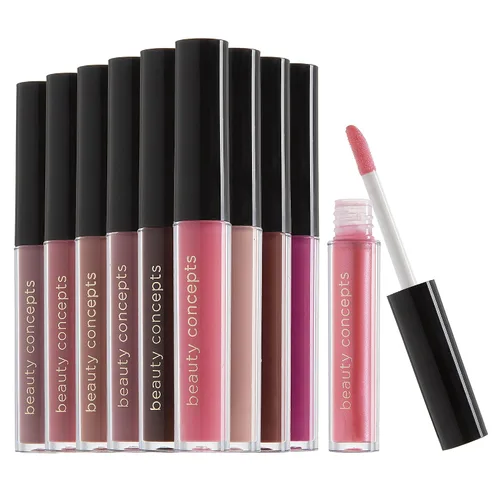 Vista 9 de Beauty Concepts - Colección de brillo de labios – Juego de maquillaje de labios brillante para un acabado radiante, colección floral