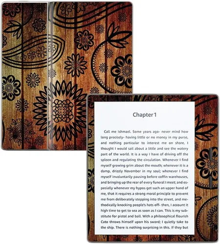 Vista 19 de MightySkins Skin compatible con Amazon Kindle Oasis 7 pulgadas (9.ª generación) - Bamboo Ohm Funda protectora de vinilo duradera y única Fácil
