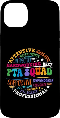 Vista 15 de iPhone 16 Parents Teacher Association Team Supporter PTA Squad Case