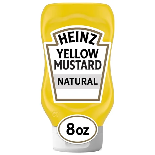 Vista 24 de Heinz Mostaza amarilla, 14 oz (396.89 g)