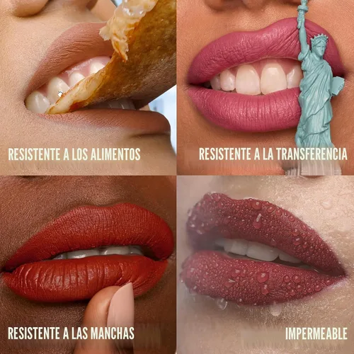 Vista 6 de Maybelline SuperStay - Lápiz labial líquido de tinta mate, “Mover”. 0.17 Oz liquidas 160 MOVER