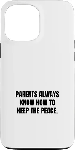 Vista 23 de iPhone XR Parents always know how to keep the peace. Case