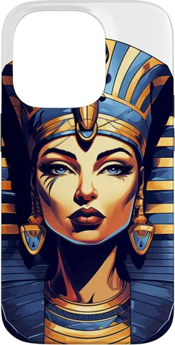 Vista 17 de Cleopatra Egyptian Queen Goddess of Ancient Egypt Mythology Case for iPhone 16