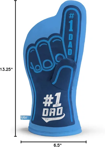Vista 6 de YouTheFan World's Best Dad #1 - Manopla de horno