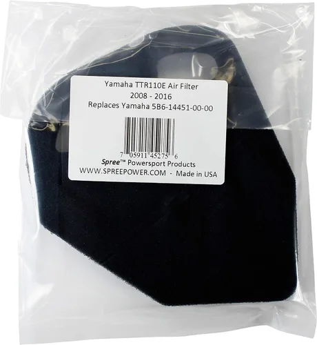 Vista 2 de Spree Compatible/Filtro de aire de repuesto para Yamaha TTR110 (2008-2015)