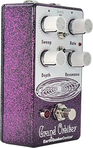 Vista 3 de EarthQuaker Devices Grand Orbiter V3 Phase Machine, Purple Sparkle (exclusivo de Gear Hero)