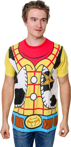 Vista 5 de Toy Story Buzz Lightyear Astronaut Costume Adult T-Shirt