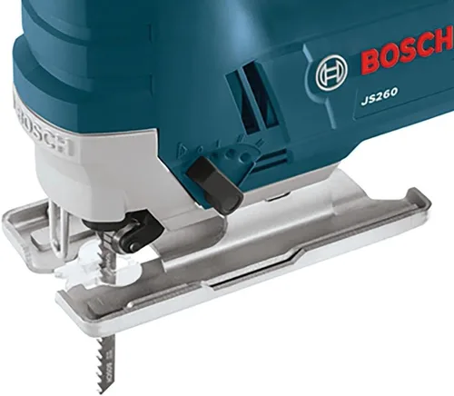 Vista 3 de BOSCH JS260 - Sierra de calar con mango superior de 120 voltios, azul, 6.0 amperios