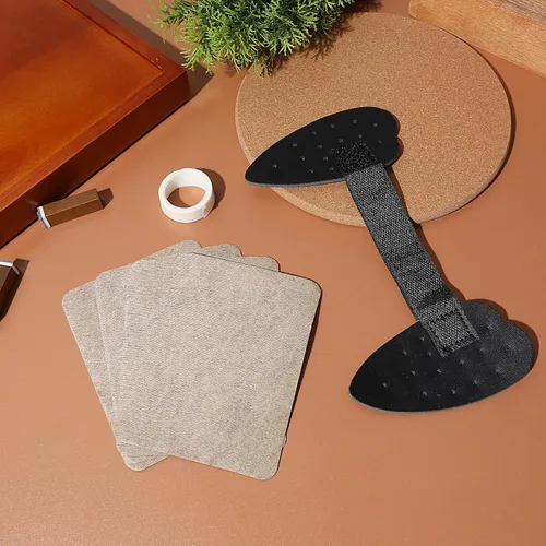 Vista 7 de Cinta de pie para orejas de perro, kit de soporte para orejas de cachorro, accesorio para cachorros medianos y grandes, 8.07 x 4.33 pulgadas