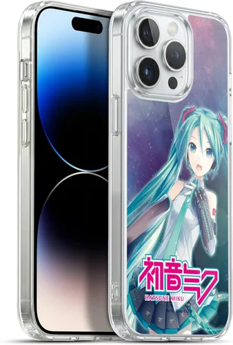Vista 83 de Head Case Designs Licencia Oficial Hatsune Miku Gráficos Lindos Carcasa de Gel [Protección de Grado Militar] Compatible con Apple iPhone 7