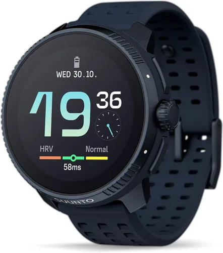 Vista 19 de SUUNTO Raza: Reloj deportivo GPS, pantalla a color AMOLED grande y Todo negro
