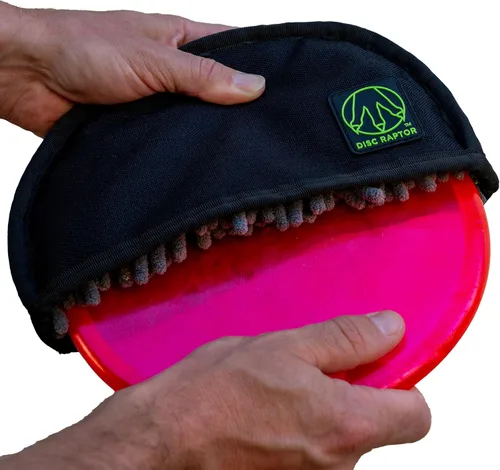 Vista 14 de La herramienta de limpieza original de Disc Golf con microfibra y césped Accesorios y equipos de toallas de golf Flying Disc Diseño patentado