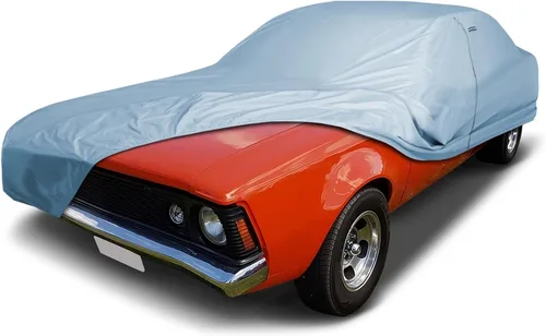 Vista 53 de iCarCover Funda de automóvil personalizada de alta calidad para AMC Ambassador 1965-1973, resistente, impermeable, para todo tipo de clima, lluvia