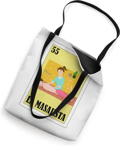 Vista 2 de Funny Mexican Design for Masseuse - La Masajista Tote Bag