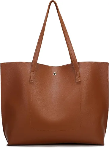 Vista 6 de Nodykka Women Tote Bags Top Handle Satchel Handbags PU Faux Leather Tote Bag with Tassel Shoulder Purse