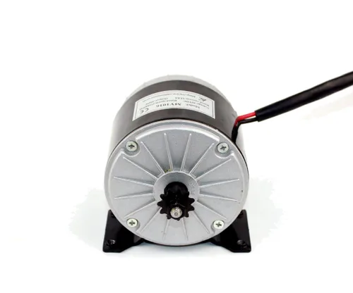 Vista 2 de Scooter DC Motor Bike cepillado DC Motor Unite Scooter Motor con soporte de montaje (24V)
