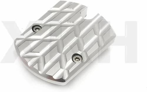 Vista 5 de XKH - Soporte lateral para placa de expansión para YAMAHA XMAX 125/250/300, color plateado