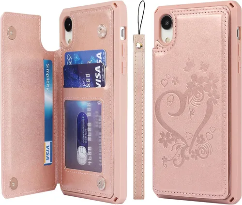 Vista 27 de Cavor - Funda para iPhone 6, 6S, 7, 8 Plus, 11 Pro, XS, Max, XR A-Negro