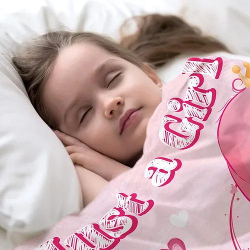 Vista 6 de Manta con texto en inglés «Just A Girl Who Loves Flamingos», regalo para niñas pequeñas, suave y bonita, manta de franela de felpa de flamencos