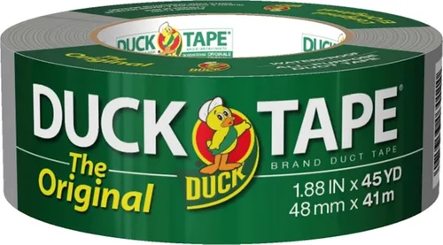 Vista 13 de La cinta adhesiva Duck Brand original, 1 paquete de 1.88 pulgadas x 60 yardas, plateada (394475)