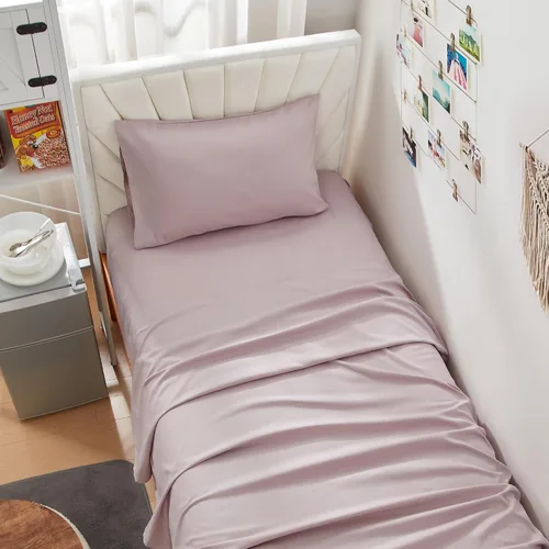 Vista 10 de Dorm Haul® - Juego de sábanas cómodas para la universidad, tamaño individual XL, color gris Antártida