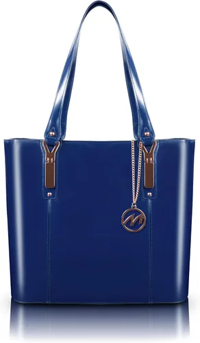 Vista 7 de McKLEIN Leather Ladies' Tote with Tablet Pocket- SAVARNA