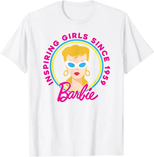 Vista 54 de Barbie - Camiseta inspiradora del 60 aniversario para niñas desde los 59 Negro