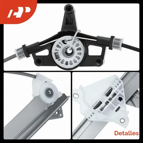 Vista 7 de A-Premium Regulador de Ventanilla Eléctrico Delantero Izquierdo del Lado del Conductor Sin Motor Compatible con Mazda 3/3 Sport 2014-2018