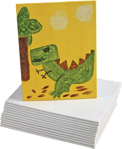 Vista 9 de Colorations 5" X 7" Canvas Panels - Set of 6