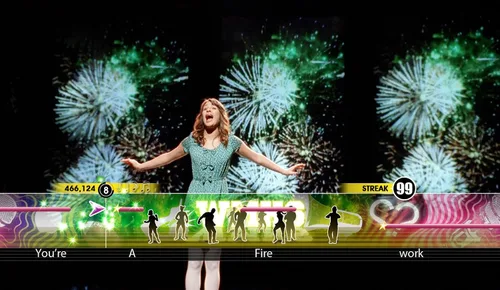 Vista 2 de Karaoke Revolution Glee Volume 3 - Nintendo Wii (Renewed)