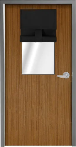 Vista 42 de WdFour Cubierta de ventana de puerta de aula, persianas opacas para ventanas y puertas de aula, privacidad, diseño de oscurecimiento de habitación