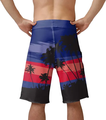 Vista 75 de FOCO Bañador con logotipo del equipo de la NFL para hombre Sunset