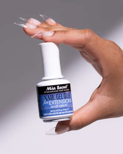 Vista 2 de MIA SECRET PEGAMENTO DE GEL DE UÑAS DE 0.5 Floz PARA EXTENSIONES UV-LED SOAK OFF