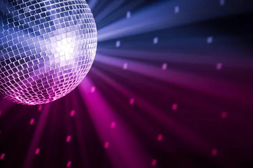 Vista 5 de Bola de discoteca de espejo de 2 unidades con cuerda adjunta para colgar anillo, refleja la luz, recuerdo de fiesta, 5 pulgadas (paquete de 2)