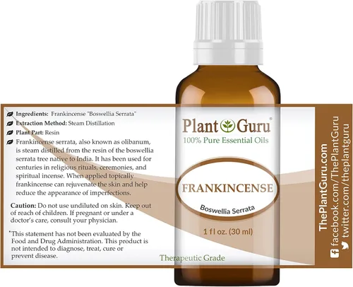 Vista 2 de Plant Guru Incienso 1.0 fl oz / 1 oz Aceite esencial sin diluir