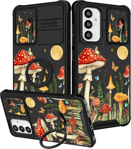 Vista 214 de Funermei para Samsung Galaxy Z Flip 4 Funda - Funda de Teléfono Bonita para Mujeres y Niñas con Mariposas Bonita Estética Femenina Diseño