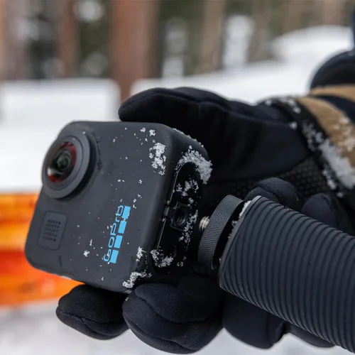Vista 7 de GoPro MAX - Cámara impermeable 360 + cámara tradicional con pantalla táctil esférica 5.6K30 HD Video 16.6MP 360 fotos 1080p Estabilización