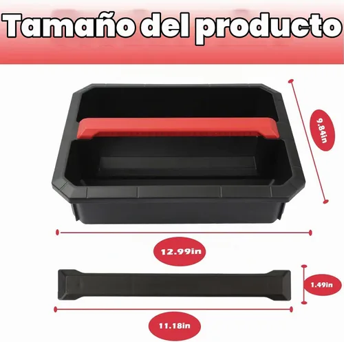 Vista 3 de 31-01-8400 Bandeja de almacenamiento Packout para caja de herramientas grande Milwaukee 48-22-8425, 48-22-8426