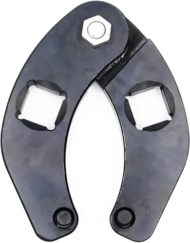Vista 4 de 7463 Llave de tuerca de glándula ajustable universal pequeña, llave de tuerca de glándula universal para tuercas de cilindro hidráulico de 1 pulgada