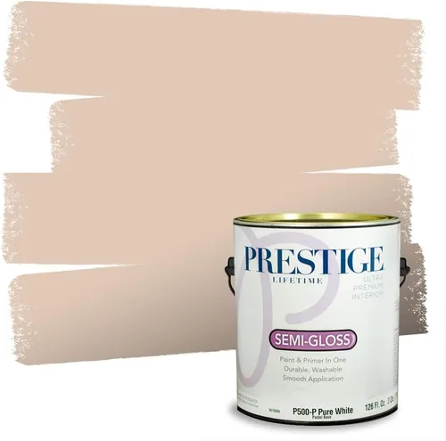 Vista 34 de Pintura 2 en 1, para primera mano y para exterior, de Prestige Paints, E100-N-1120BM