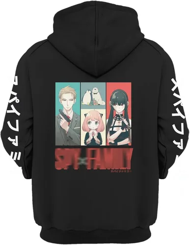 Vista 2 de Sudadera con capucha para cosplay de anime 3D, manga larga, casual, para hombre y mujer