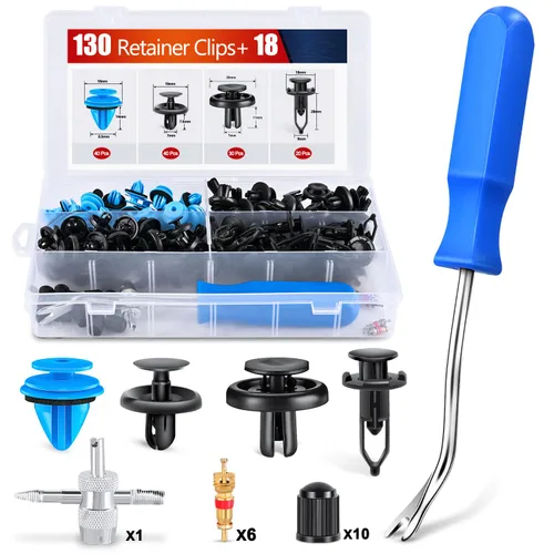 Vista 13 de Nilight - 101 clips de retención para parachoques y protector de salpicaduras, insertos metálicos para Acura, Honda 91503-SZ3-003 91503-SZ5-003