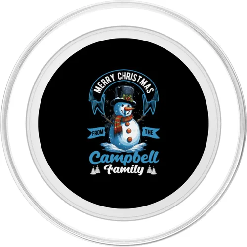 Vista 2 de Campbell Family Christmas Party Costume Snowman Matching PopSockets MagSafe PopGrip for iPhone