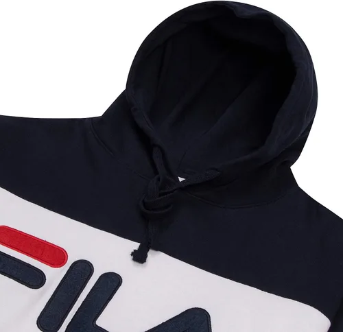 Vista 2 de Fila Sudadera con capucha grande y alta para hombre Sudadera con capucha de forro polar para hombre