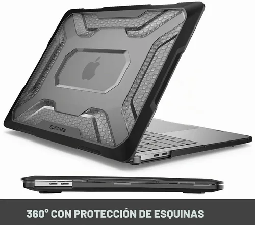 Vista 7 de SUPCASE Unicorn Beetle Case para MacBook Pro de 13 Pulgadas (2022-2016) M2/M1 A2338 A2251 A2289 A1706 A1708 A1989 A2159, Funda Protectora TPU Gomosa