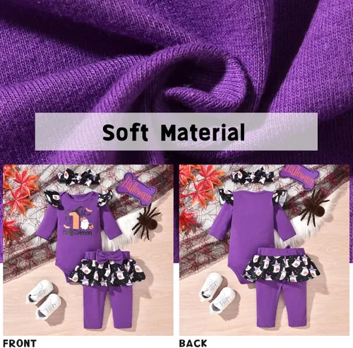 Vista 5 de Aalizzwell Traje de Halloween para bebés y niñas