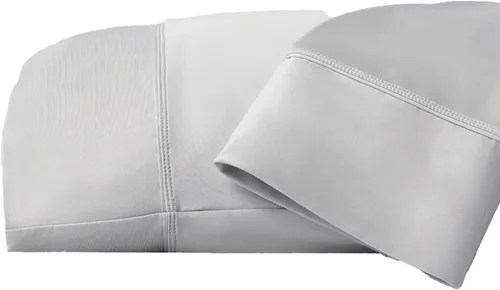Vista 8 de Sheex - Juego de 2 fundas de almohada de rendimiento original, tejido ultrasuave, transpira mejor que el algodón, Negro, Estándar