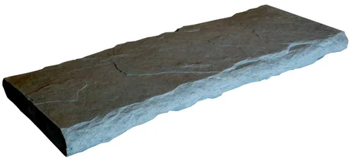 Vista 5 de Moldes de goma de piedra de chapa para hormigón, tapa de pared de pizarra 23.5 "x 9.5" x2", material reciclado
