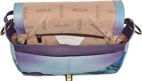 Vista 5 de Anna by Anuschka Flap-Over Medium Shoulder Bag