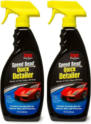 Vista 8 de Stoner Car Care 92354 Speed Bead Quick Detailer Spray – Spray de detalle rápido para polvo, manchas y contaminantes ligeros – Mejora el brillo